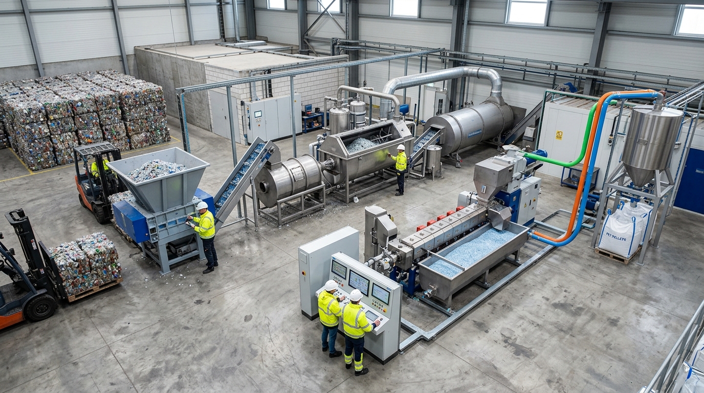 Plastic Recycling Machine Manufacturer equipment lineup comparison 2026