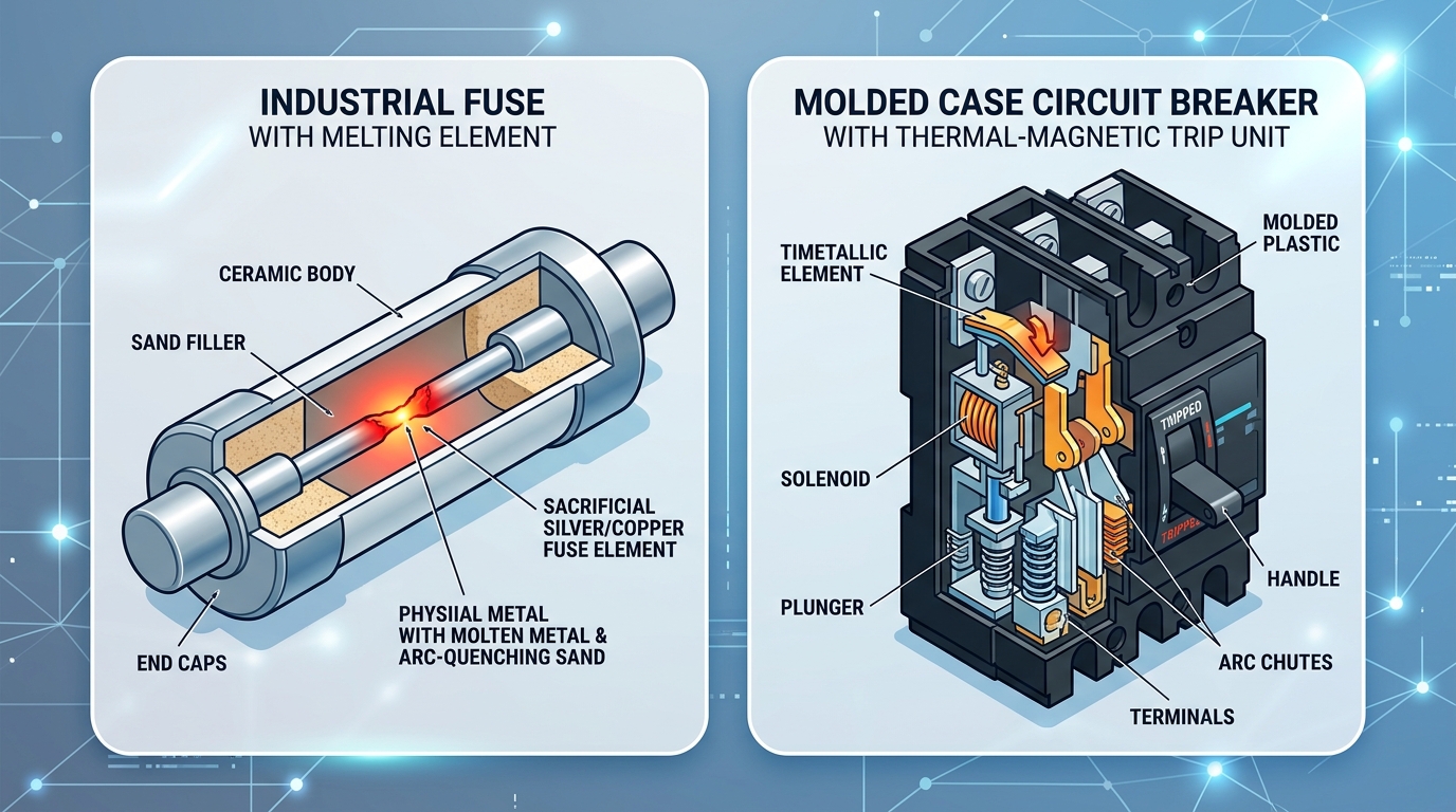 Circuit Breaker vs Fuse in Industrial Settings — Which One Wins