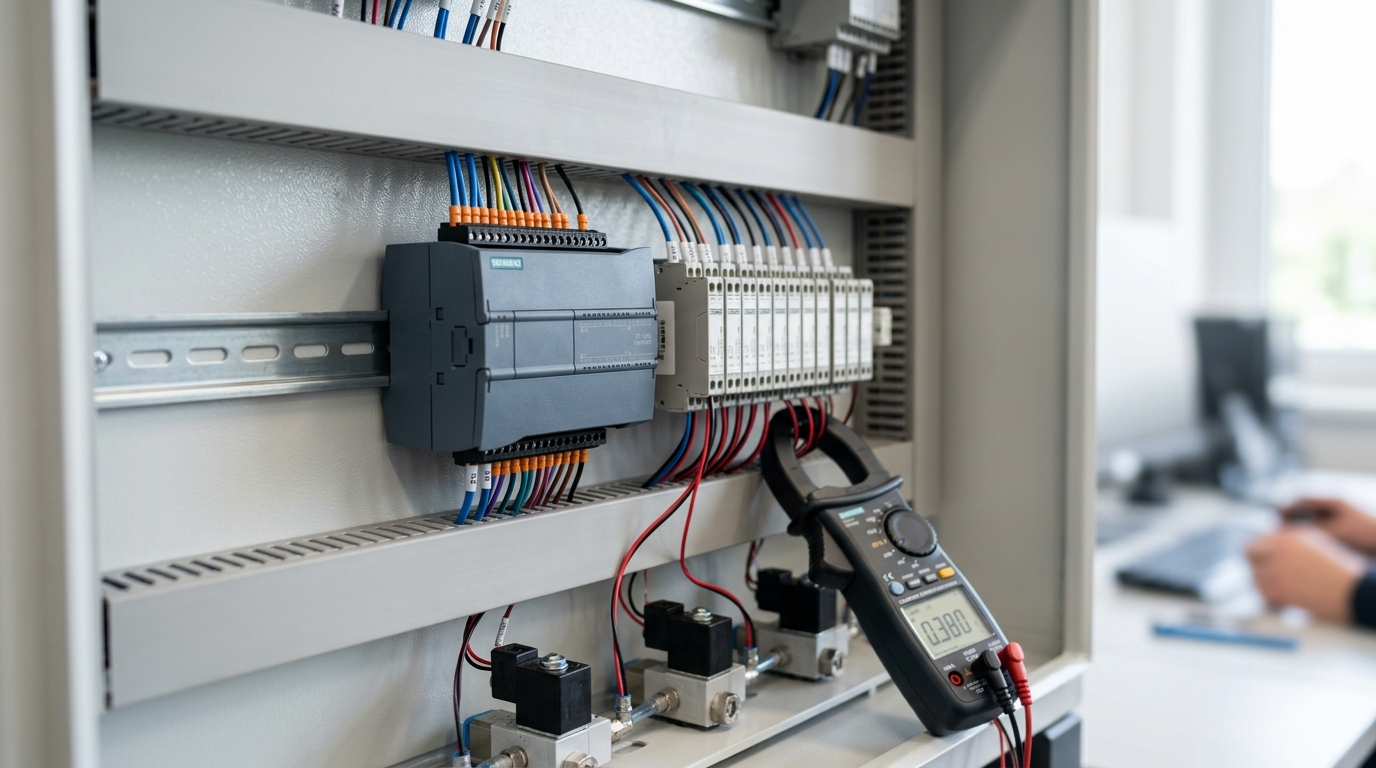 Sizing interposing relay for PLC control system transistor output