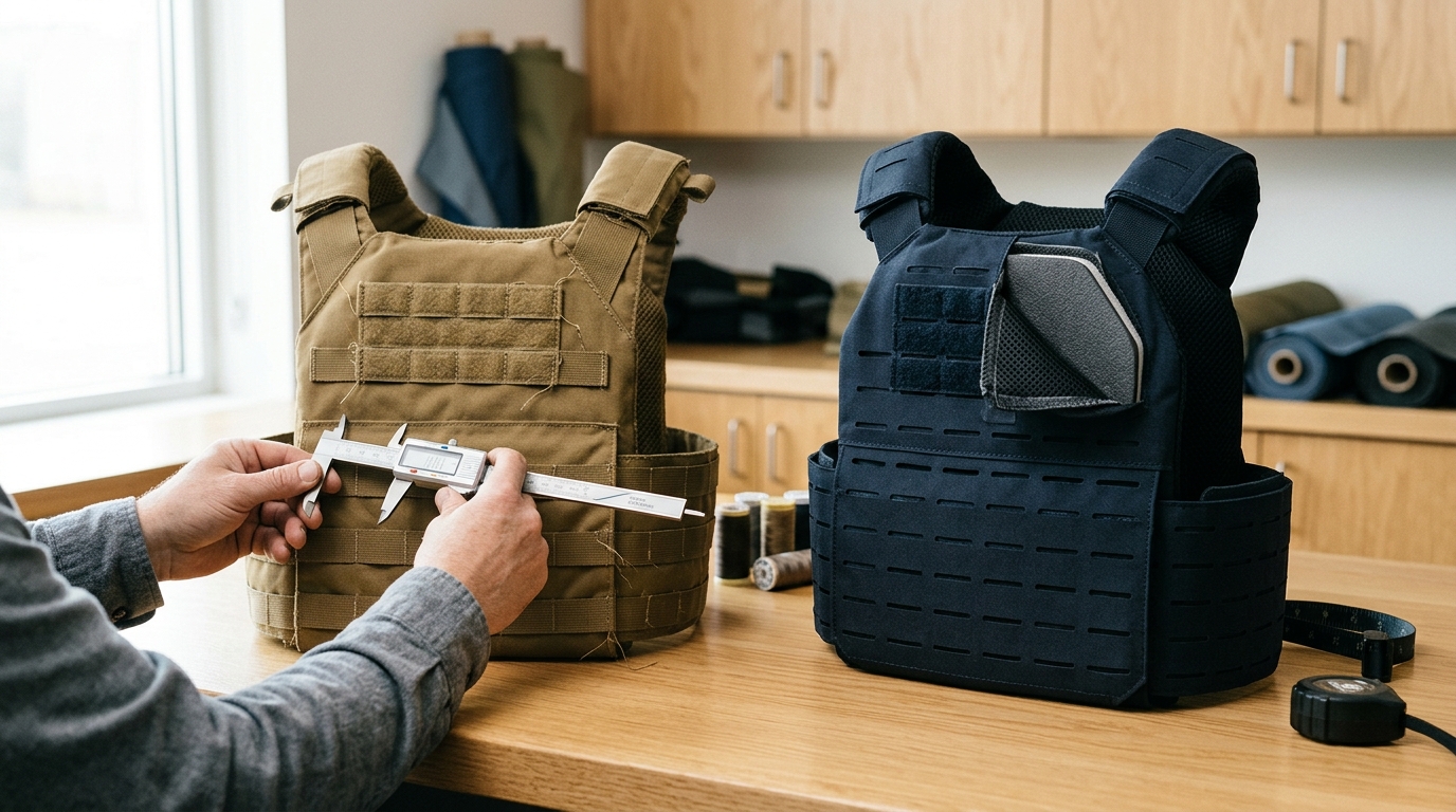 Budget tier tactical vest manufacturers Condor and 5.11 plate carrier construction compared