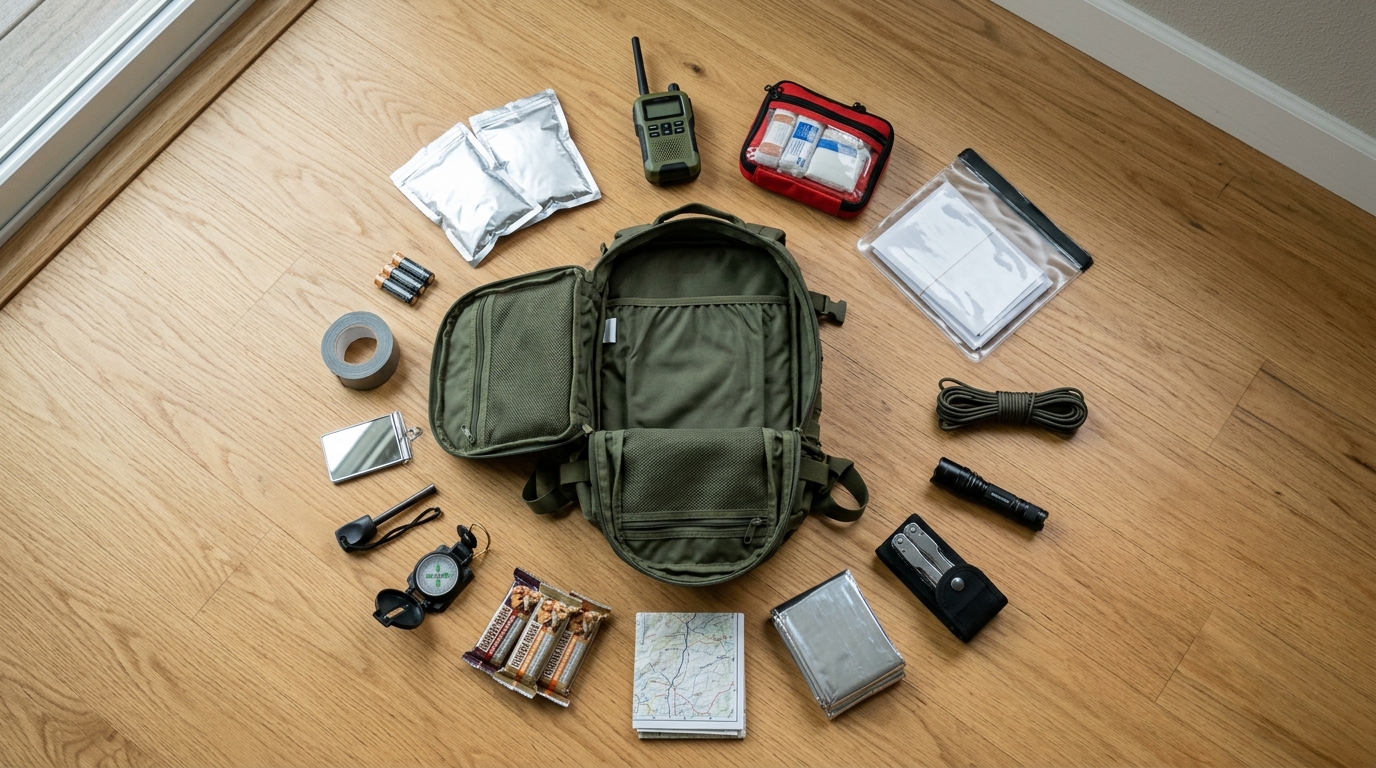 15 Proven Go Bag Items for National Preparedness Month 3 Go bag checklist for National Preparedness Month showing 15 emergency essentials