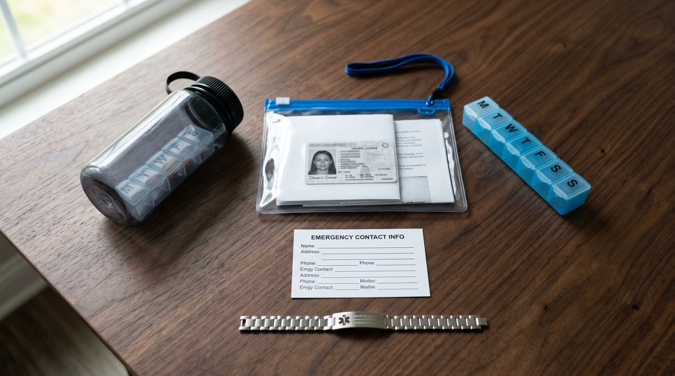15 Proven Go Bag Items for National Preparedness Month 6 Go bag checklist for National Preparedness Month medical and document essentials