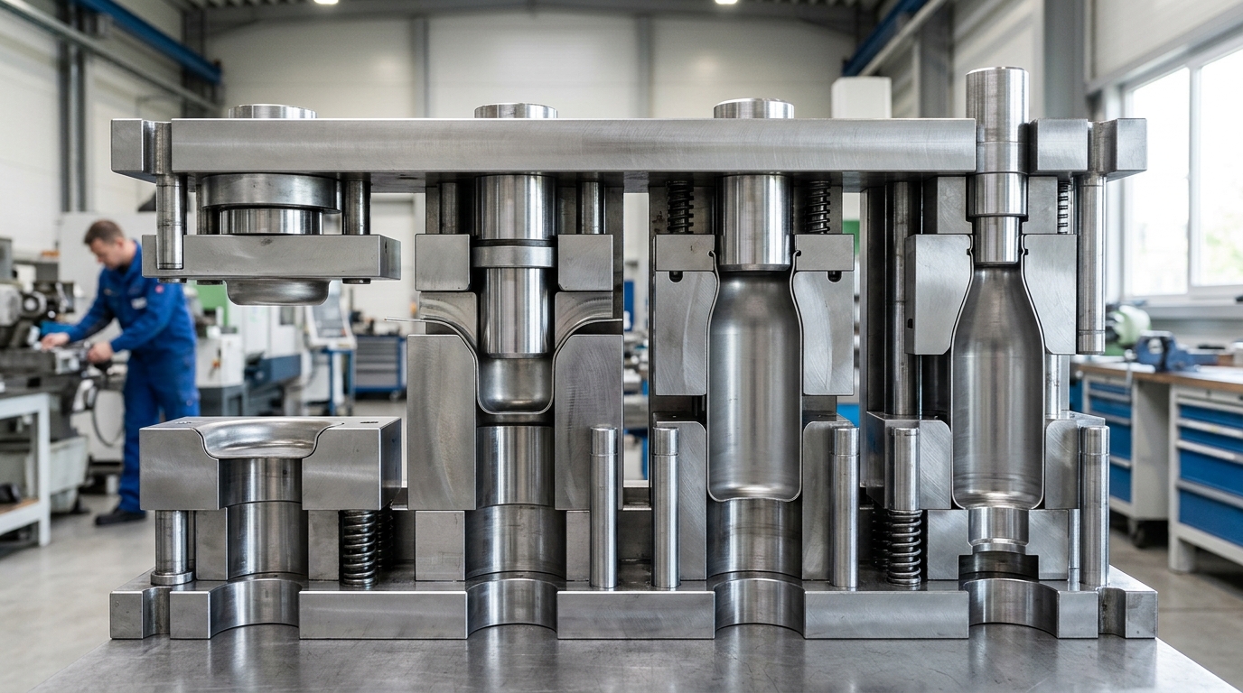 stainless steel bottle manufacturing process deep drawing stages