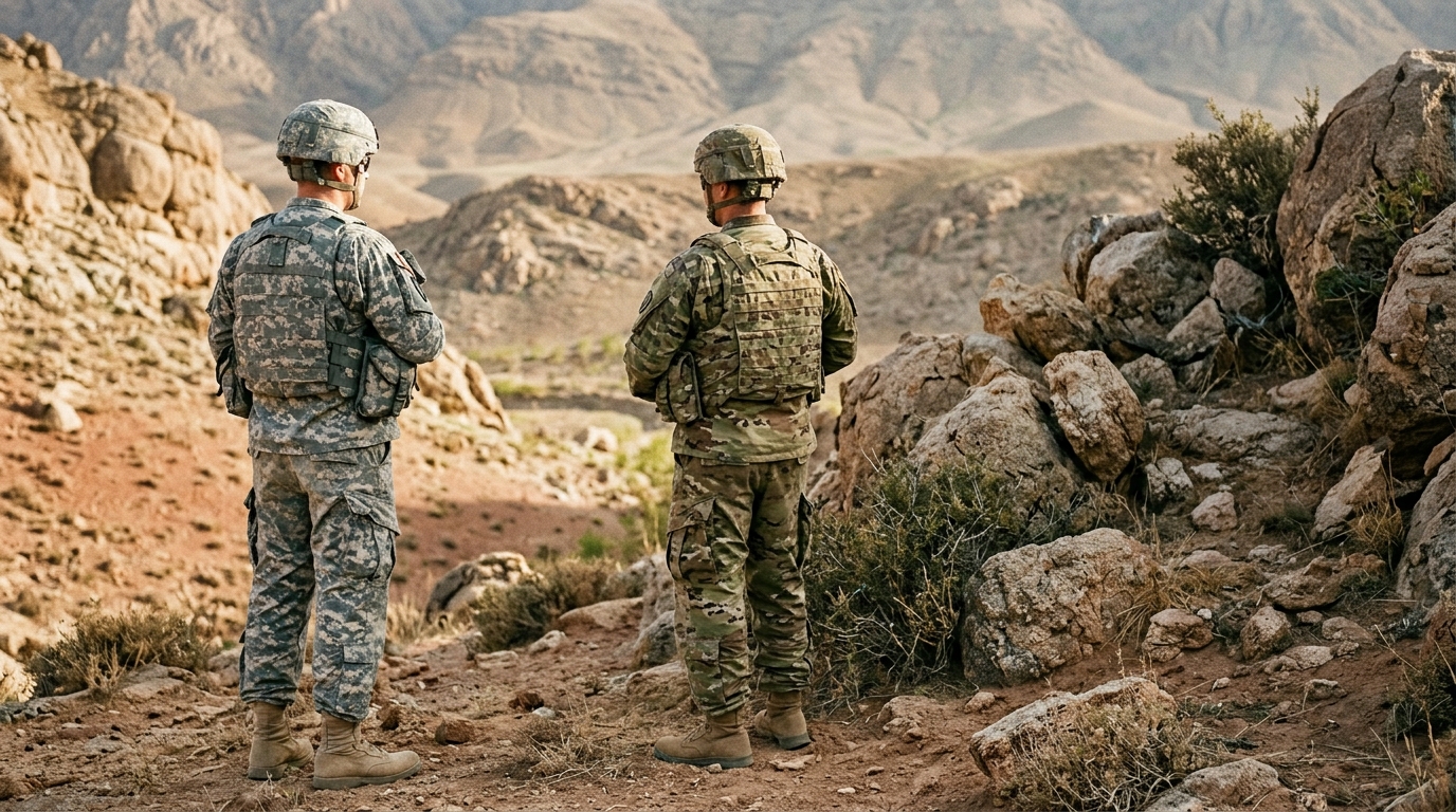 What Is OCP Camouflage and Why Did It Replace UCP? 5 UCP vs OCP Camouflage field visibility comparison in Afghanistan terrain