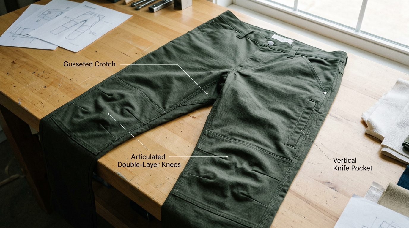 What Are Tactical Pants And What Are 5.11 Pants Made Of 3 What are tactical pants reinforced features diagram