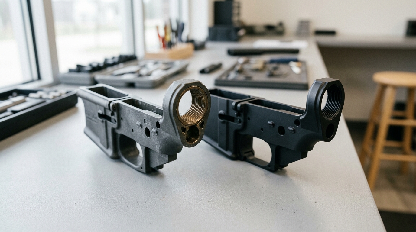 Is American Tactical reliable or just cheap 5 ATI Omni Hybrid polymer lower buffer tower vs forged aluminum durability