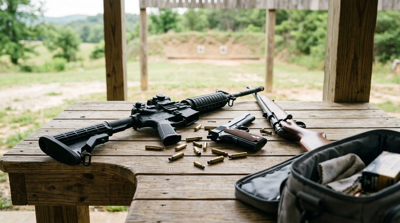 Is American Tactical reliable or just cheap 3 American Tactical AR-15, 1911 and rimfire rifle showing budget brand reliability range