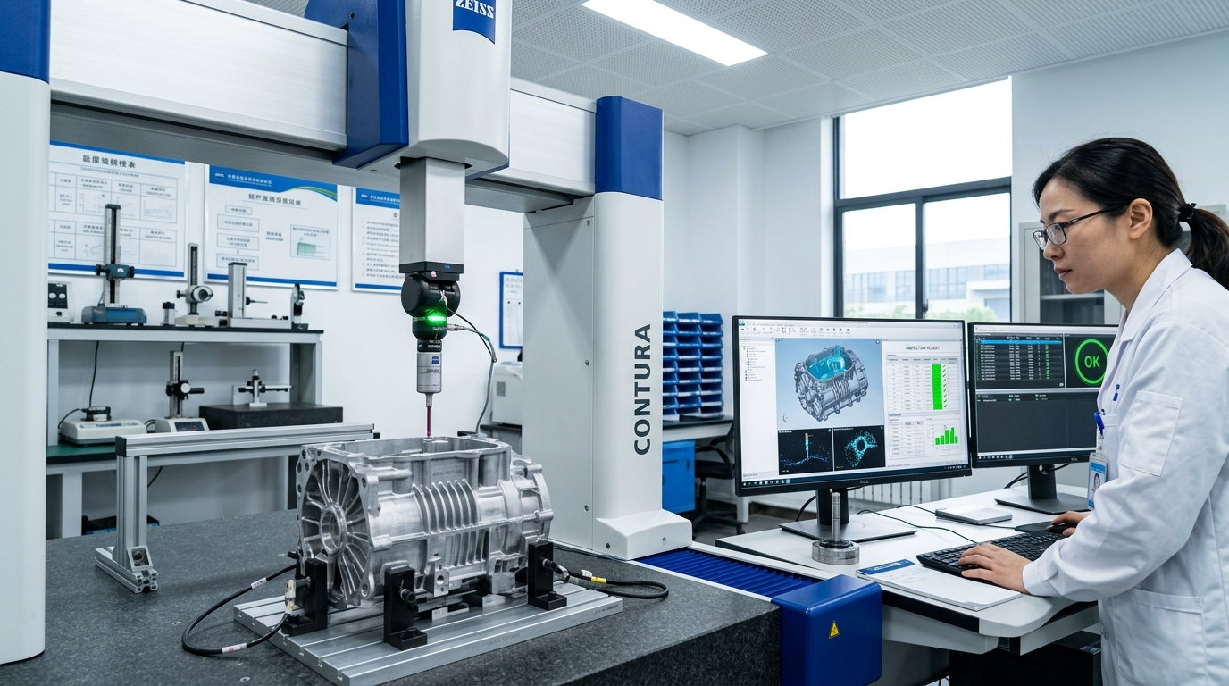 quality inspection at high pressure die casting manufacturers China