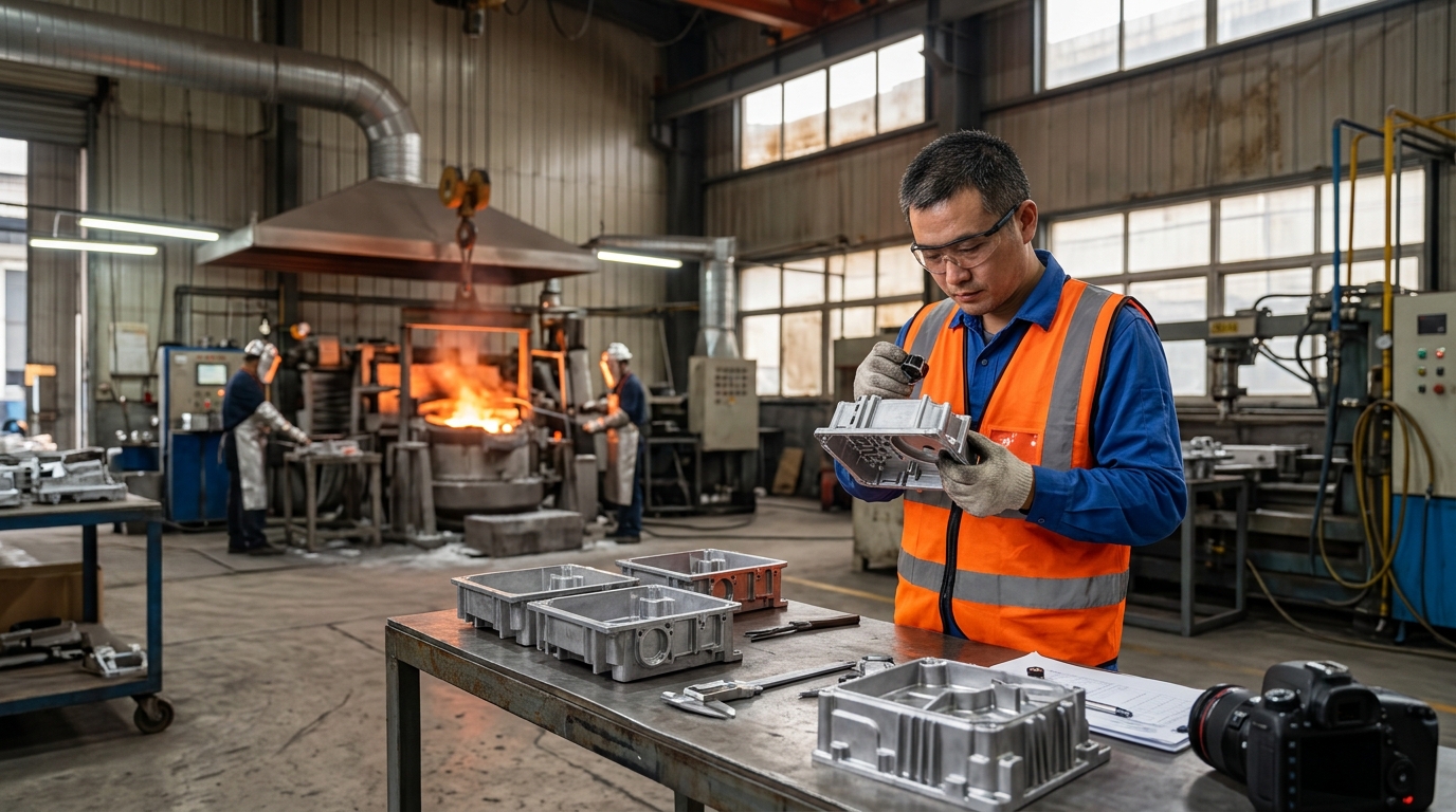 sourcing agent for aluminum castings China auditing foundry capabilities