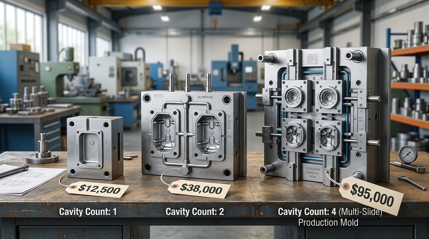 die casting tooling cost China price comparison across mold types