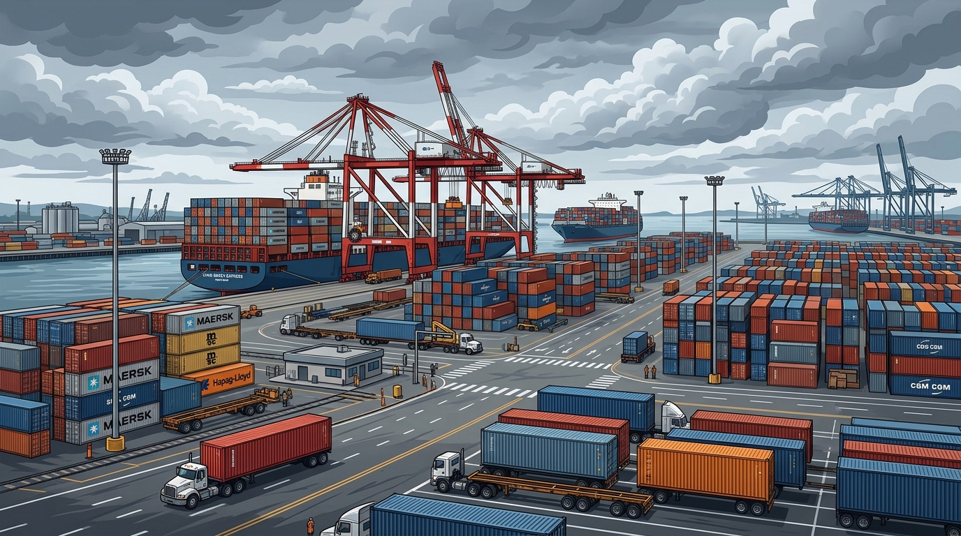 hidden costs importing aluminum castings from China at US port with demurrage and chassis fees