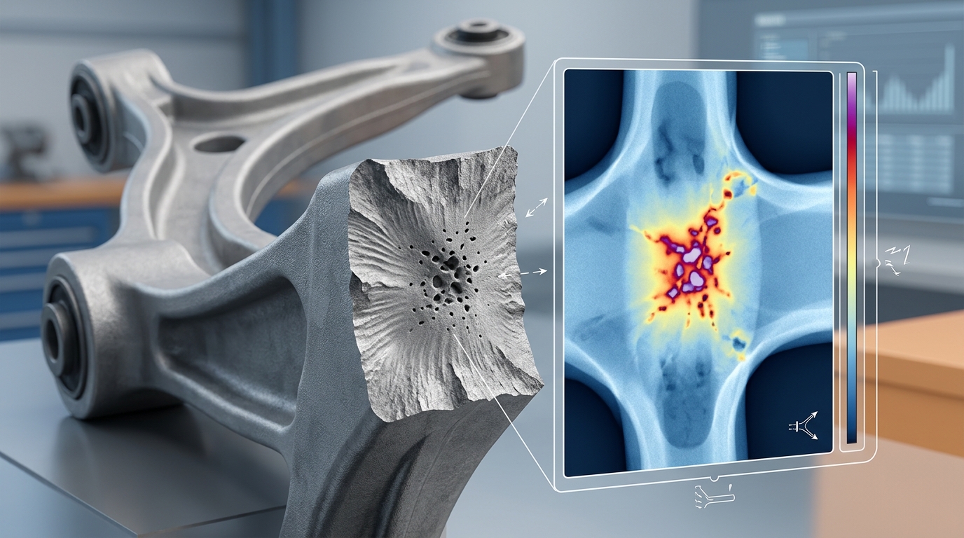 X-ray and NDT testing aluminum castings China fatigue failure analysis