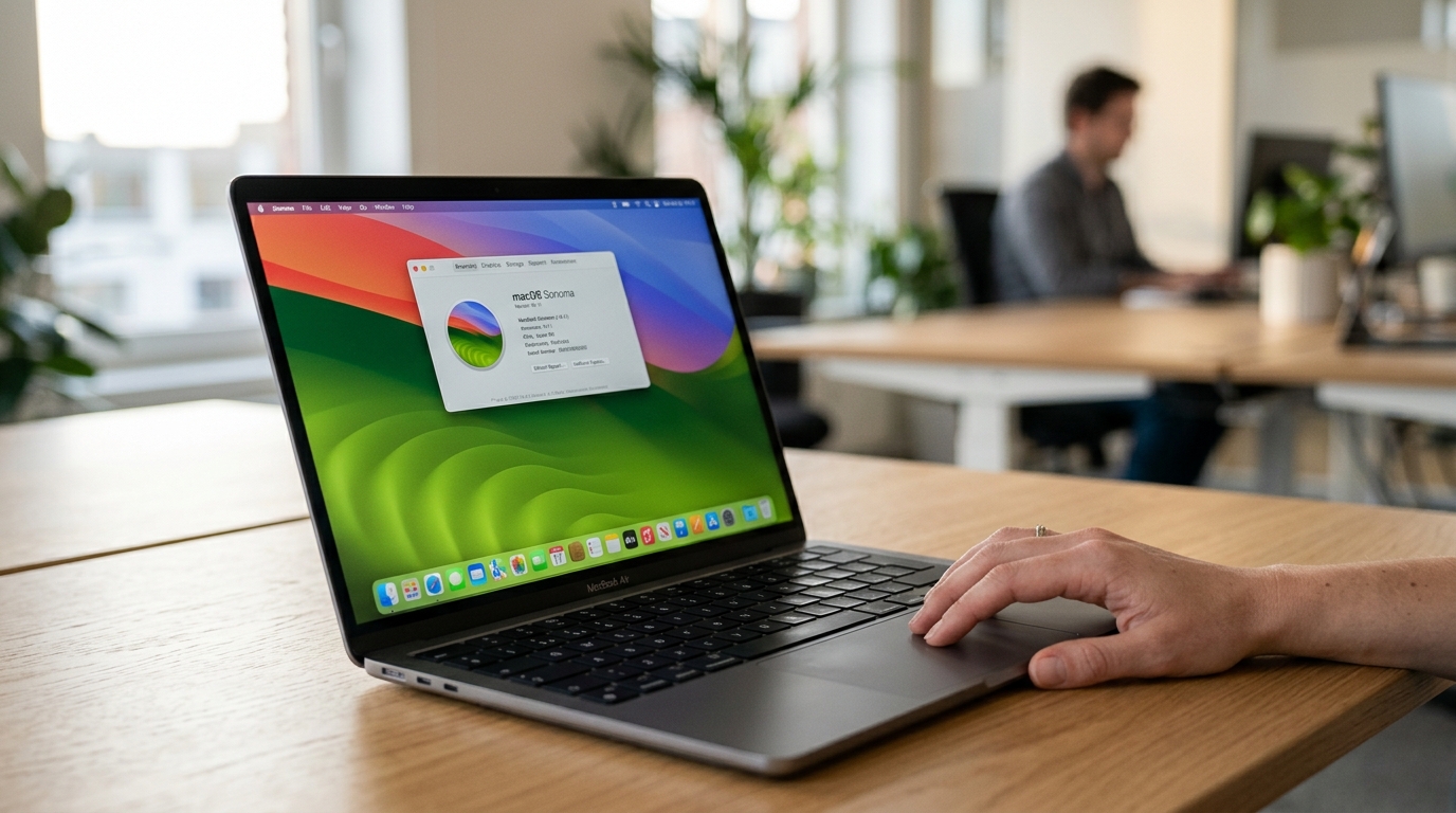 查看Mac芯片与系统版本以确认Telegram Mac版下载安装兼容性