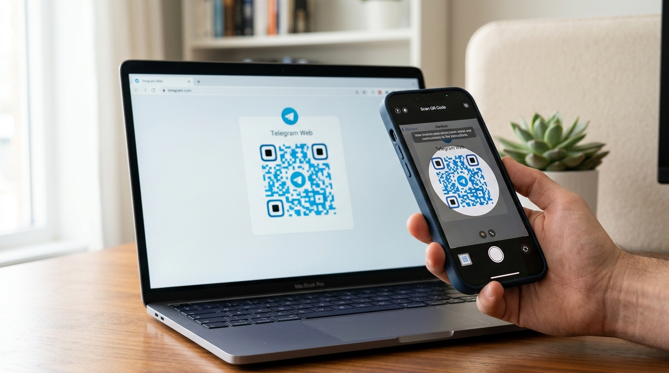 Telegram 网页版登录扫码步骤演示