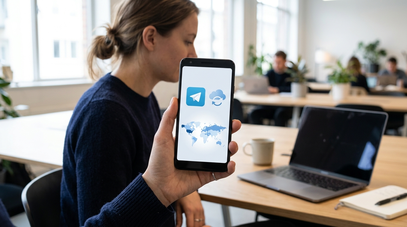 Telegram 是什么 跨平台云端即时通讯应用界面展示