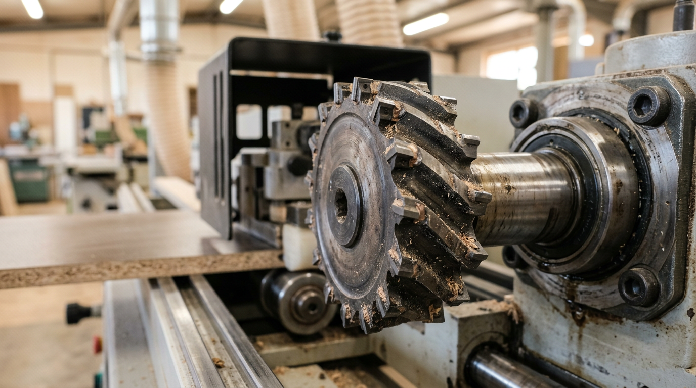carbide pre-milling cutter for edge banding machine showing tungsten carbide inserts