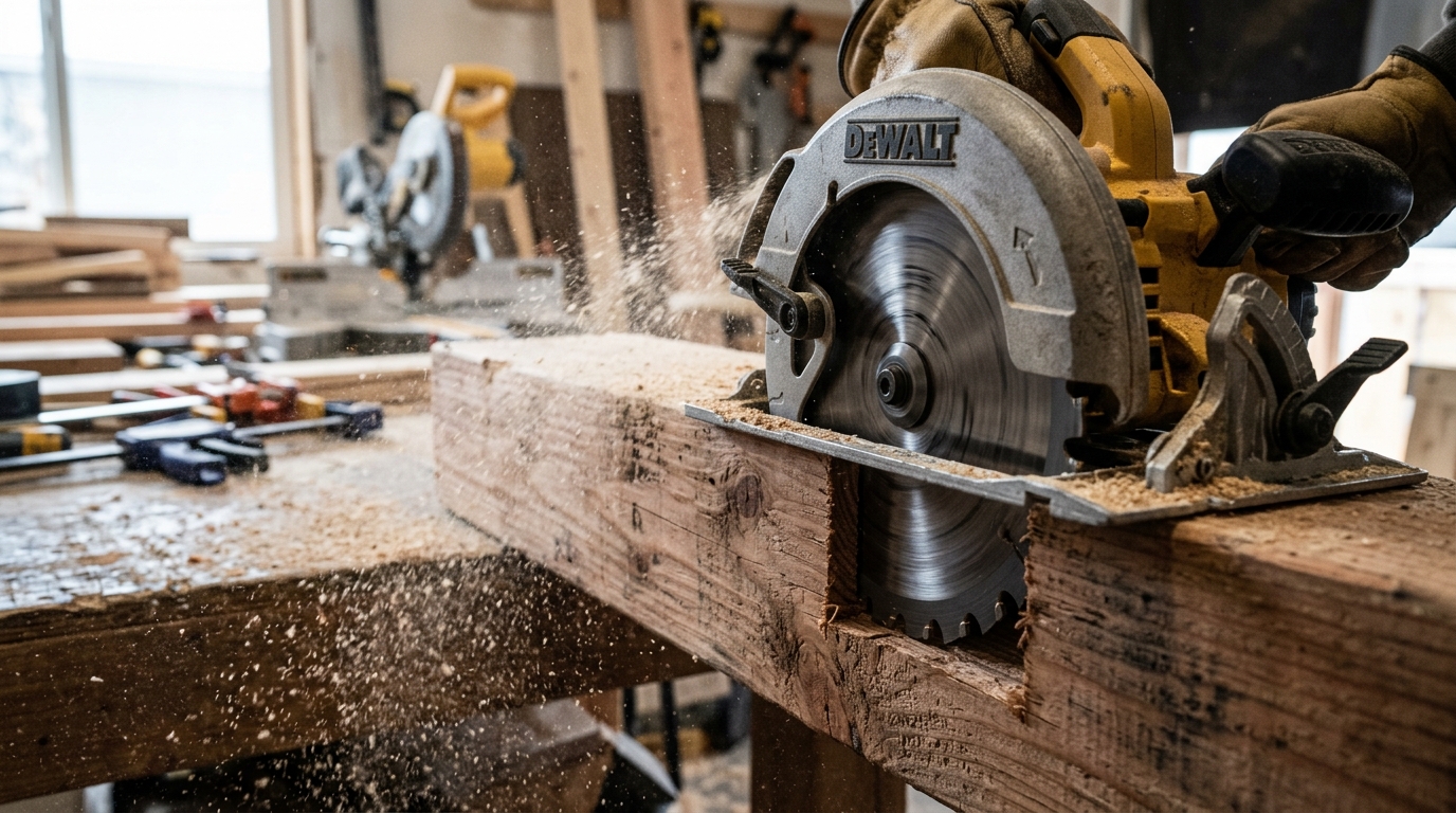 24 tooth circular saw blade ripping dimensional framing lumber