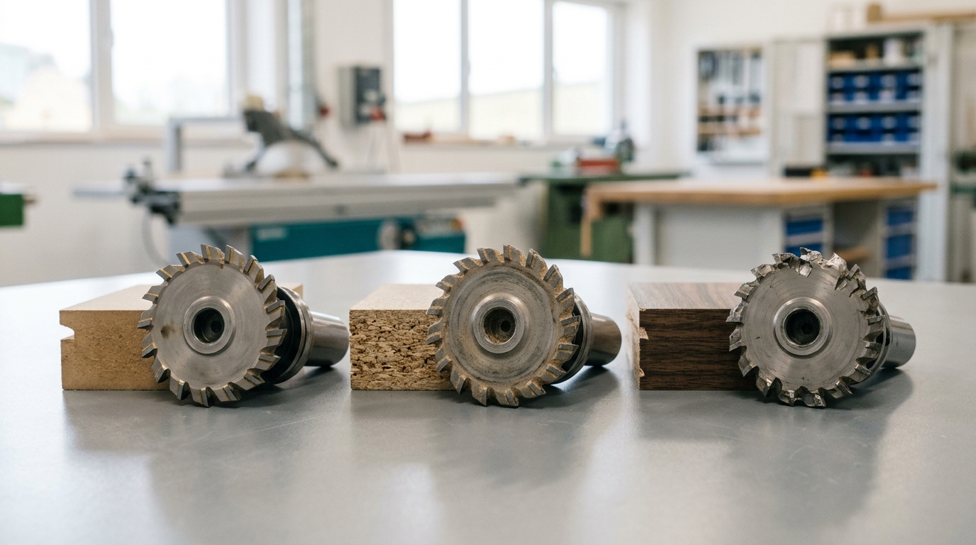 Effect of panel material and feed speed on pre-milling cutter lifespan