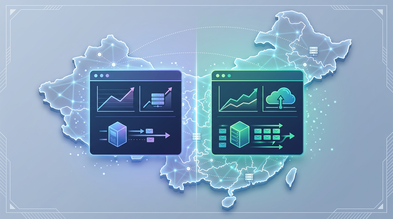 Teams对比飞书钉钉国内网络稳定性与服务器节点分布图