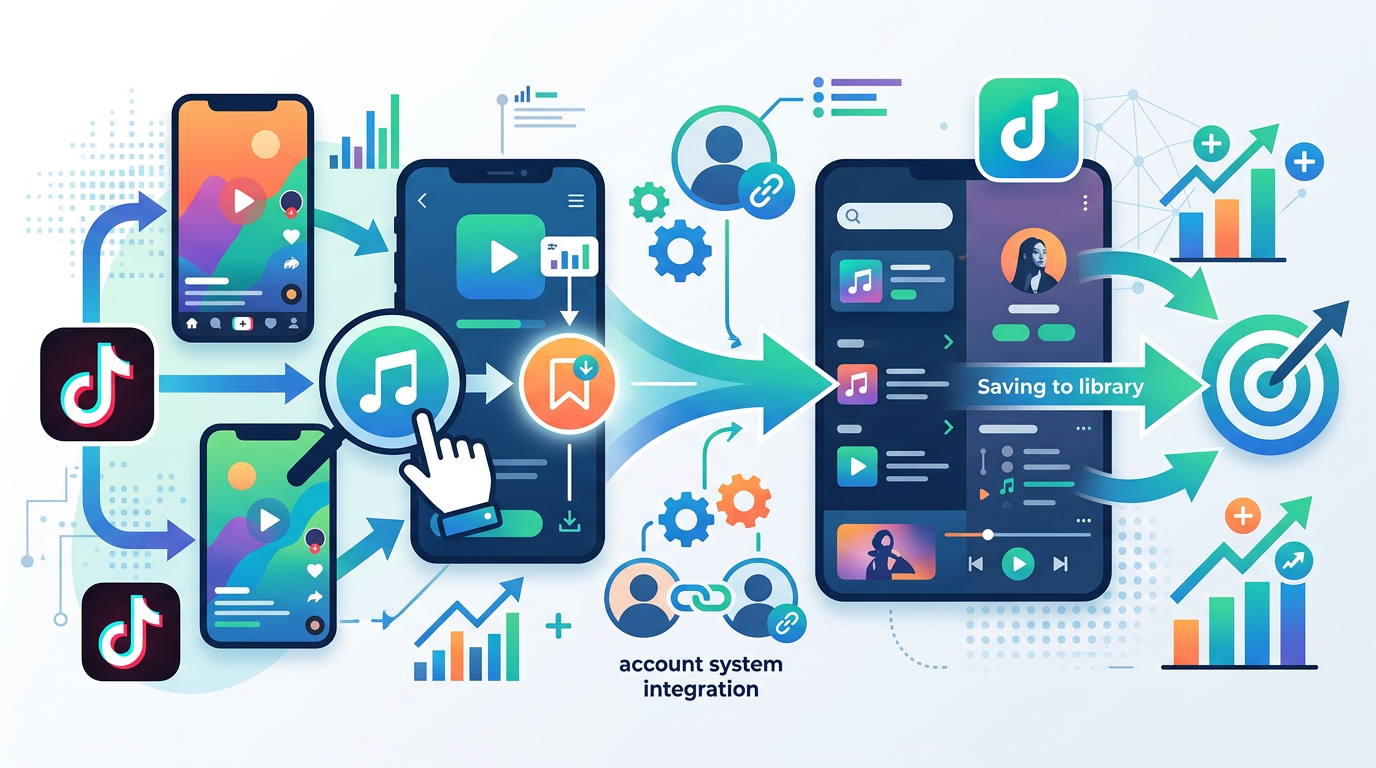 汽水音乐借助抖音生态完成冷启动的流量闭环设计图解