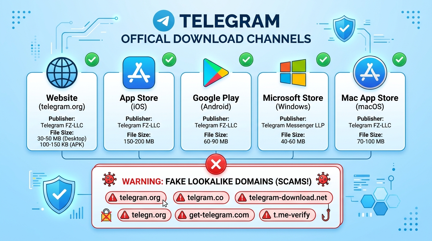 telegram下载官方渠道对比与仿冒域名识别