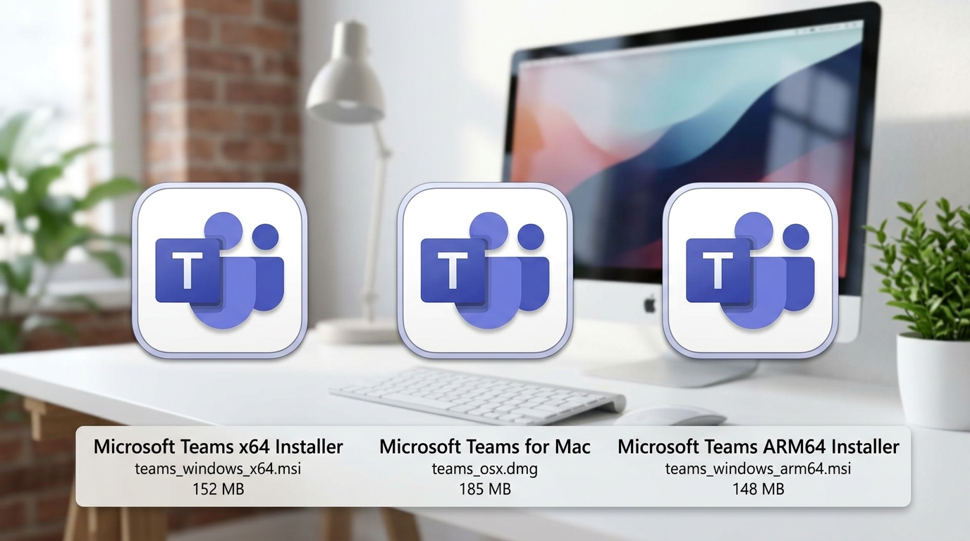 teams电脑版Windows Mac ARM三个版本官方下载安装包对比