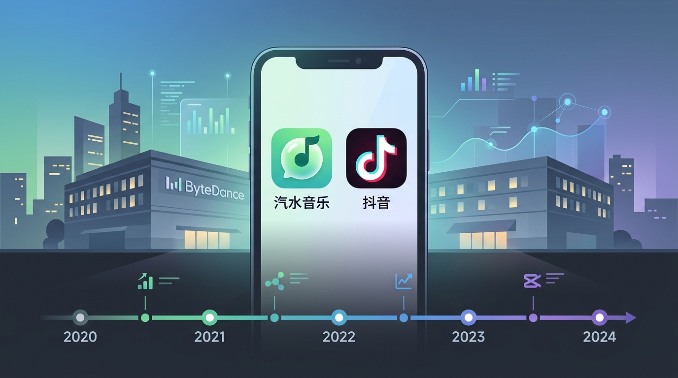 汽水音乐字节跳动旗下音乐App产品介绍与上线时间线