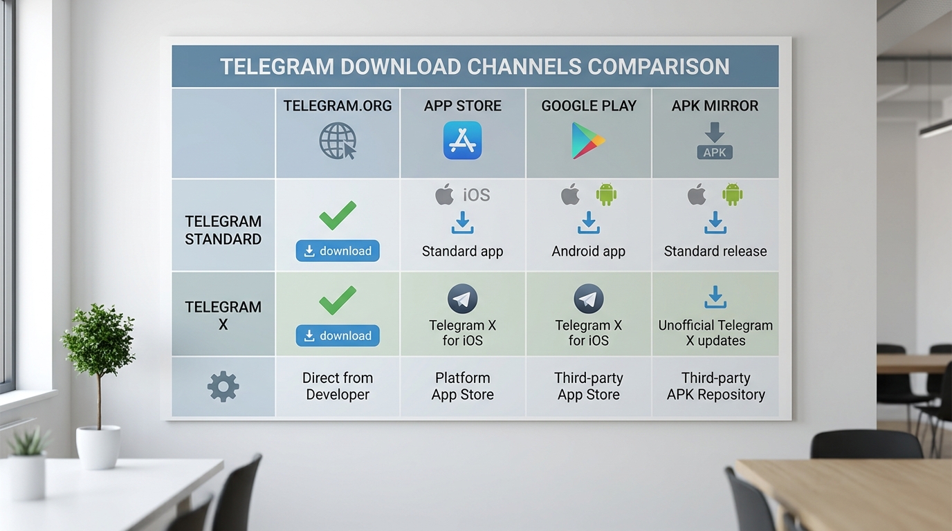 telegram下载官方渠道与版本对照图