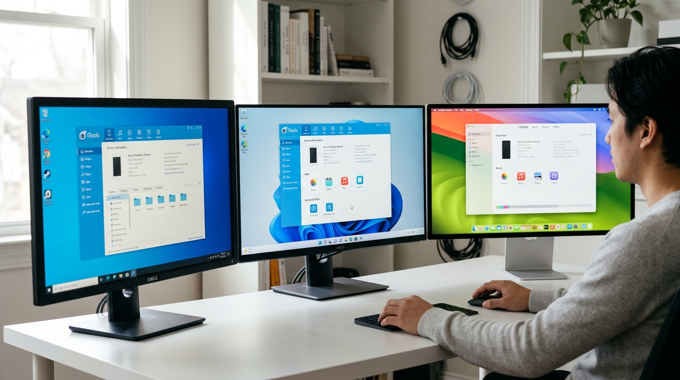 爱思助手电脑版Windows与Mac版本功能差异对比图