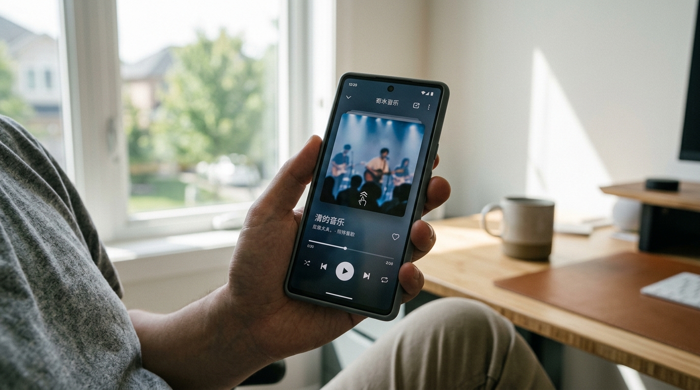 汽水音乐App产品定位与抖音生态打通的核心交互界面