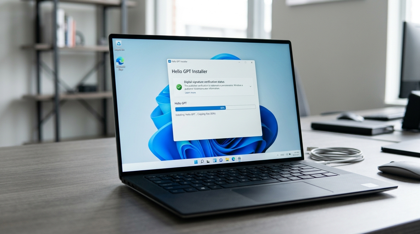 helloGPT电脑版下载安装步骤Windows11截图