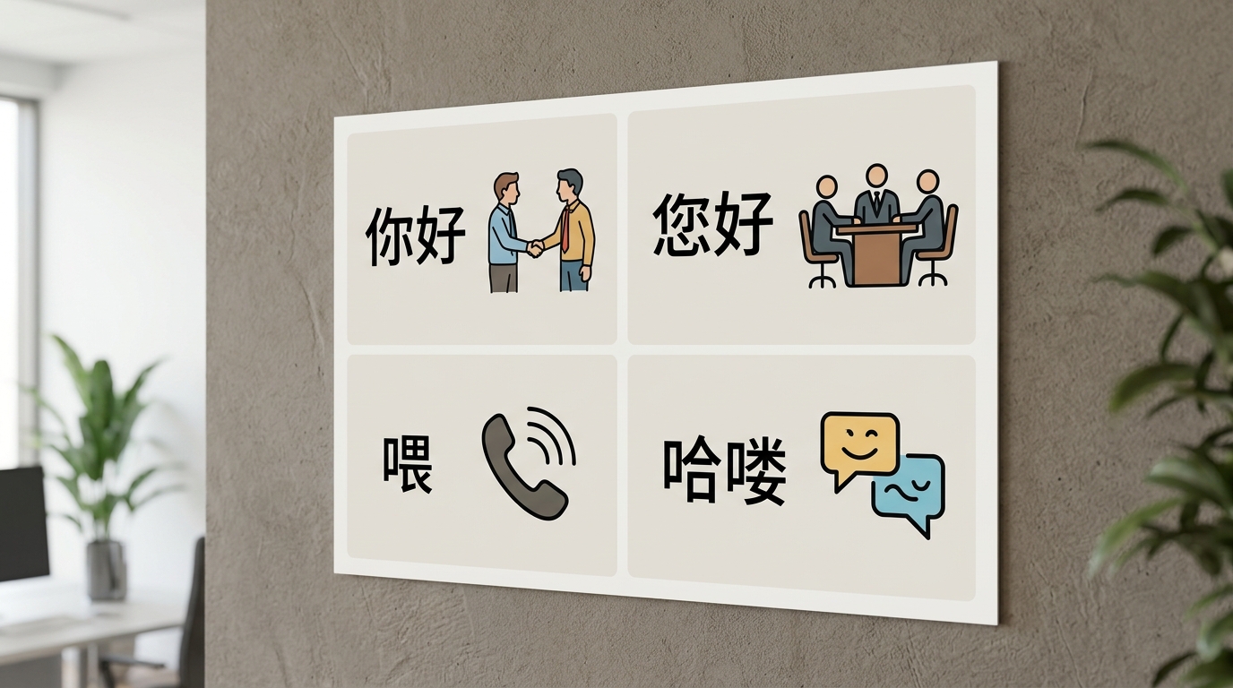 hello word翻译器 hello四种中文译法使用场景对照