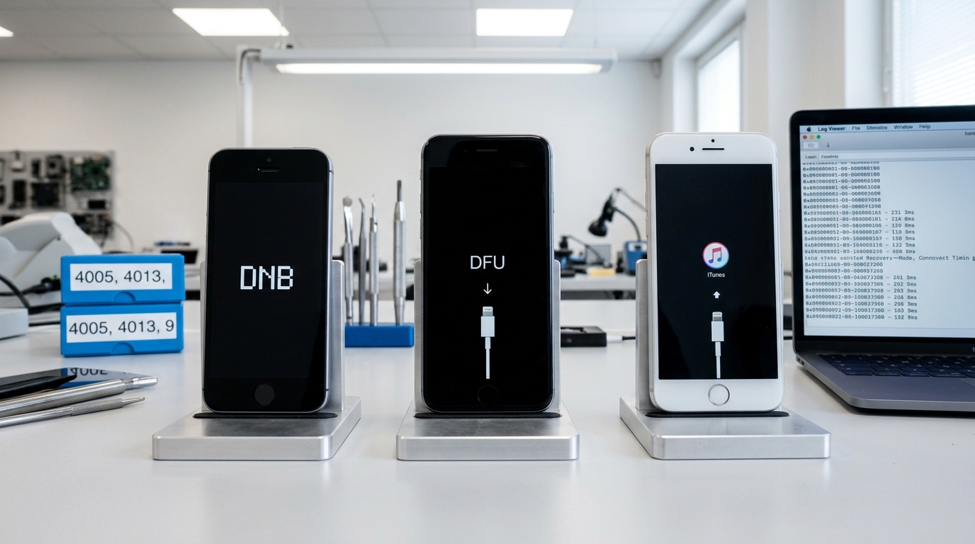 爱思助手电脑版 DNB DFU 恢复模式对比图