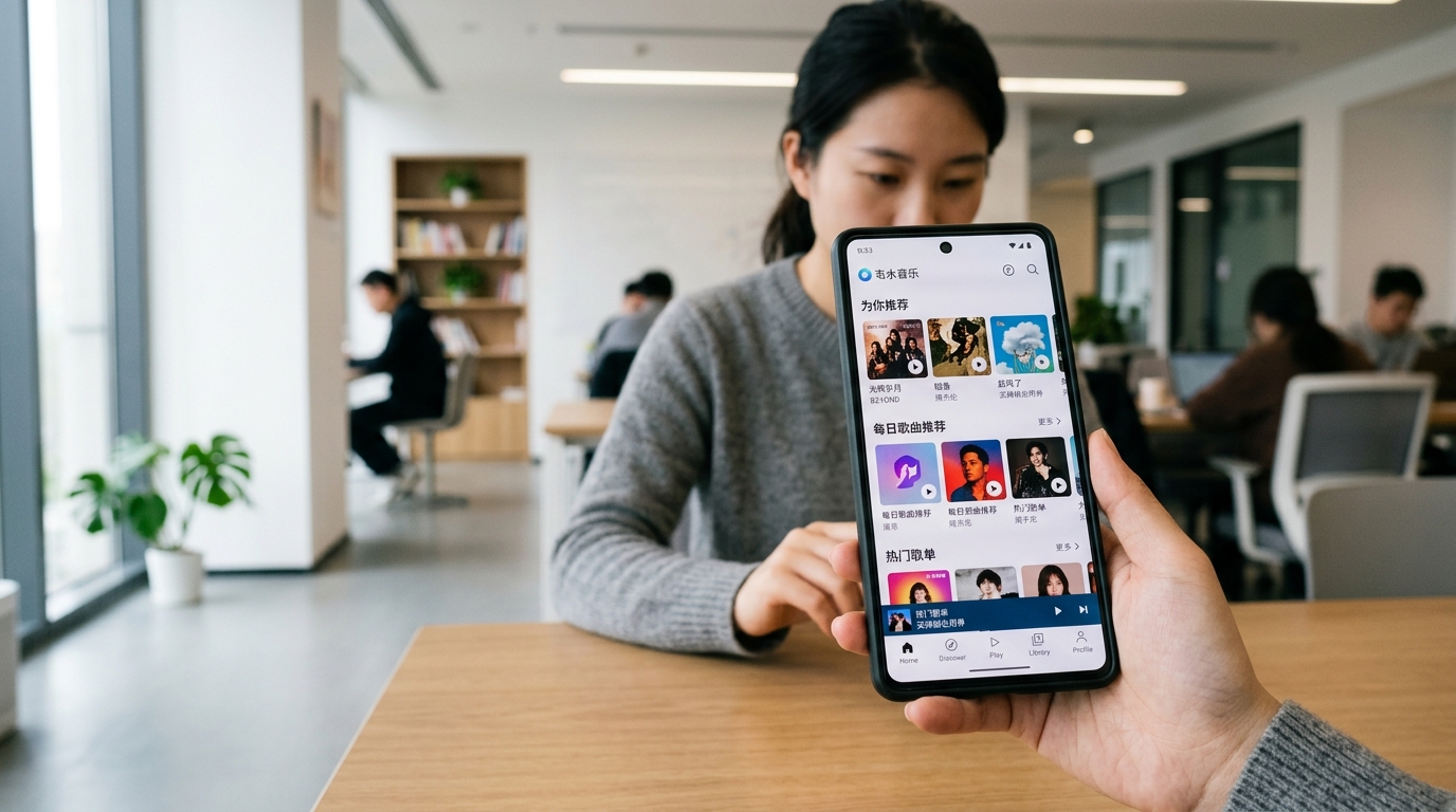 汽水音乐 App 字节跳动独立音乐应用界面