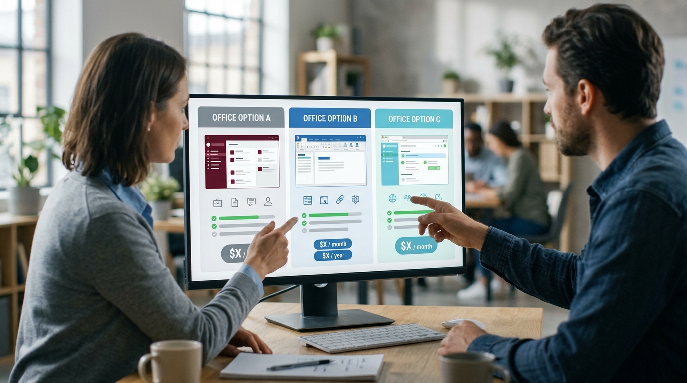 WPS Office 与 Microsoft 365 Google Docs 对比表