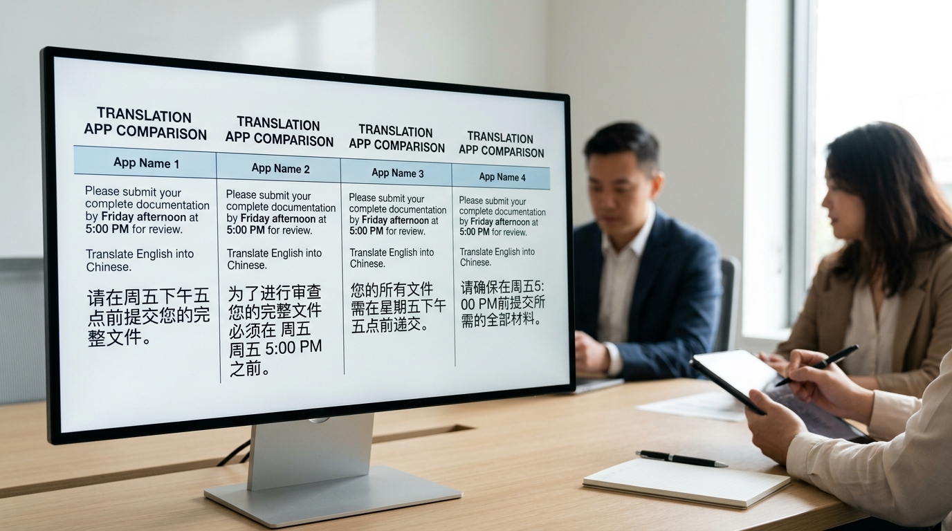 有道翻译与谷歌翻译DeepL百度翻译准确度对比