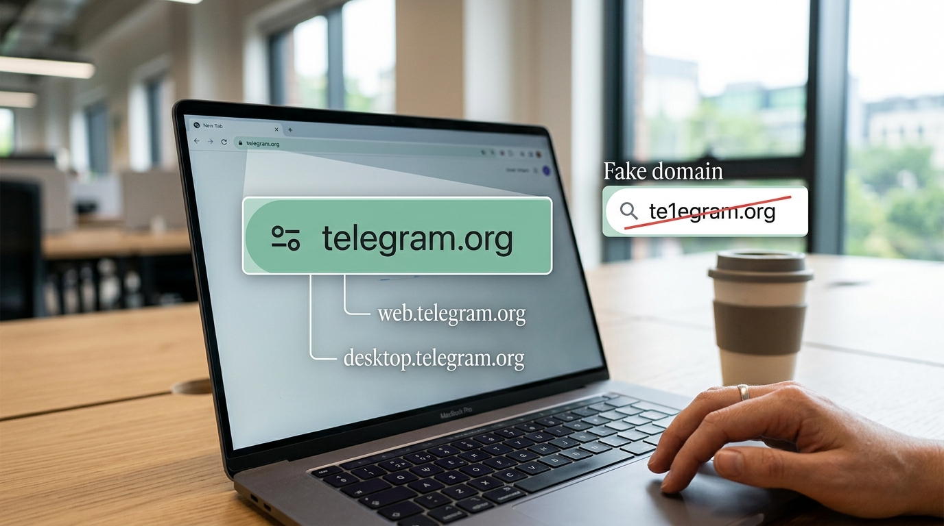 telegram官网真实地址 telegram.org 及官方子域名示意图