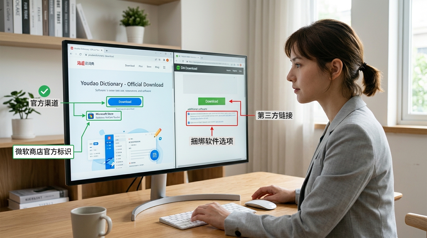 有道翻译下载官方入口与第三方页面区分对比