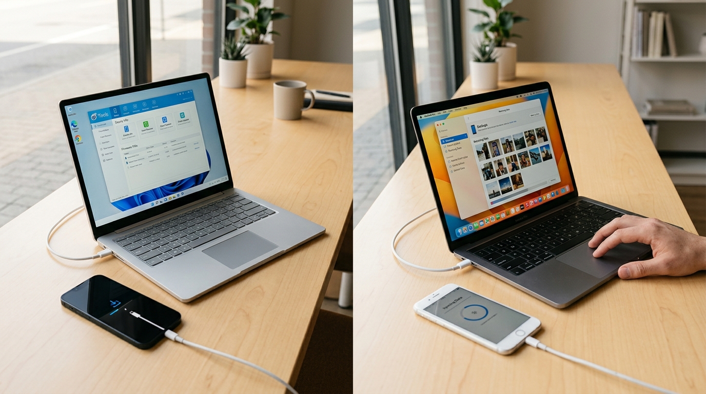 爱思助手下载 Windows 版与 Mac 版功能差异对比