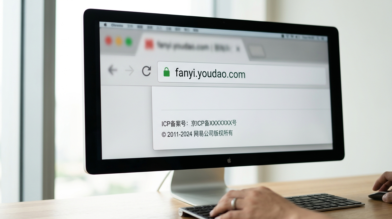有道翻译下载官方网站域名与HTTPS安全标识识别