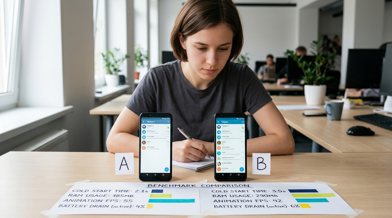 telegram下载 Telegram X 与官方版性能实测对比图