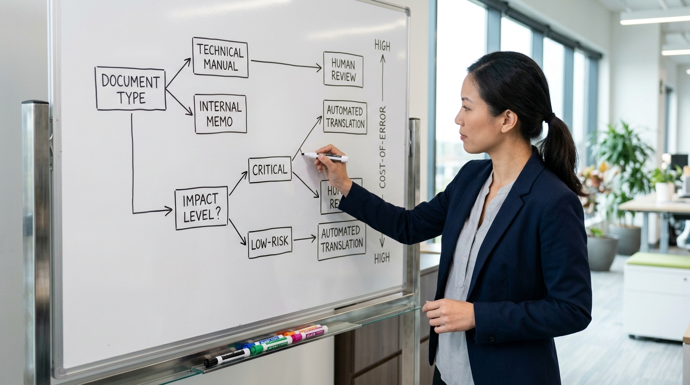 有道翻译工具选择决策矩阵图