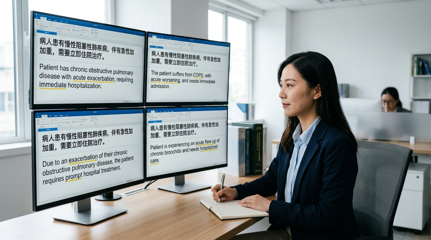 有道翻译对比谷歌翻译DeepL百度翻译准确度实测