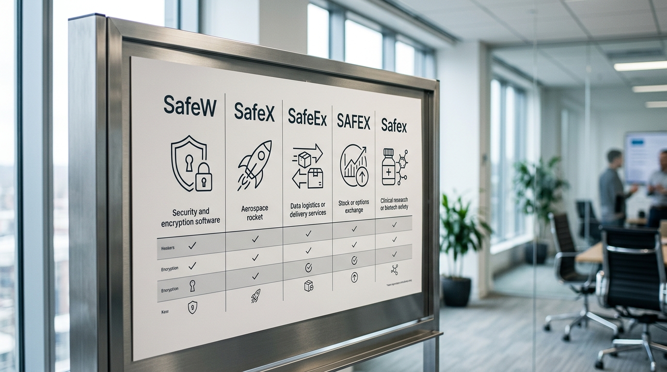 safew下载 与 SafeX SAFEX Safex 易混实体辨别对照表