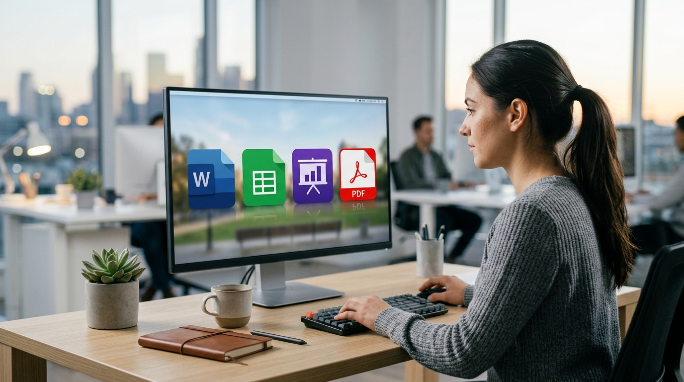 WPS Office 四大核心组件文档表格演示PDF
