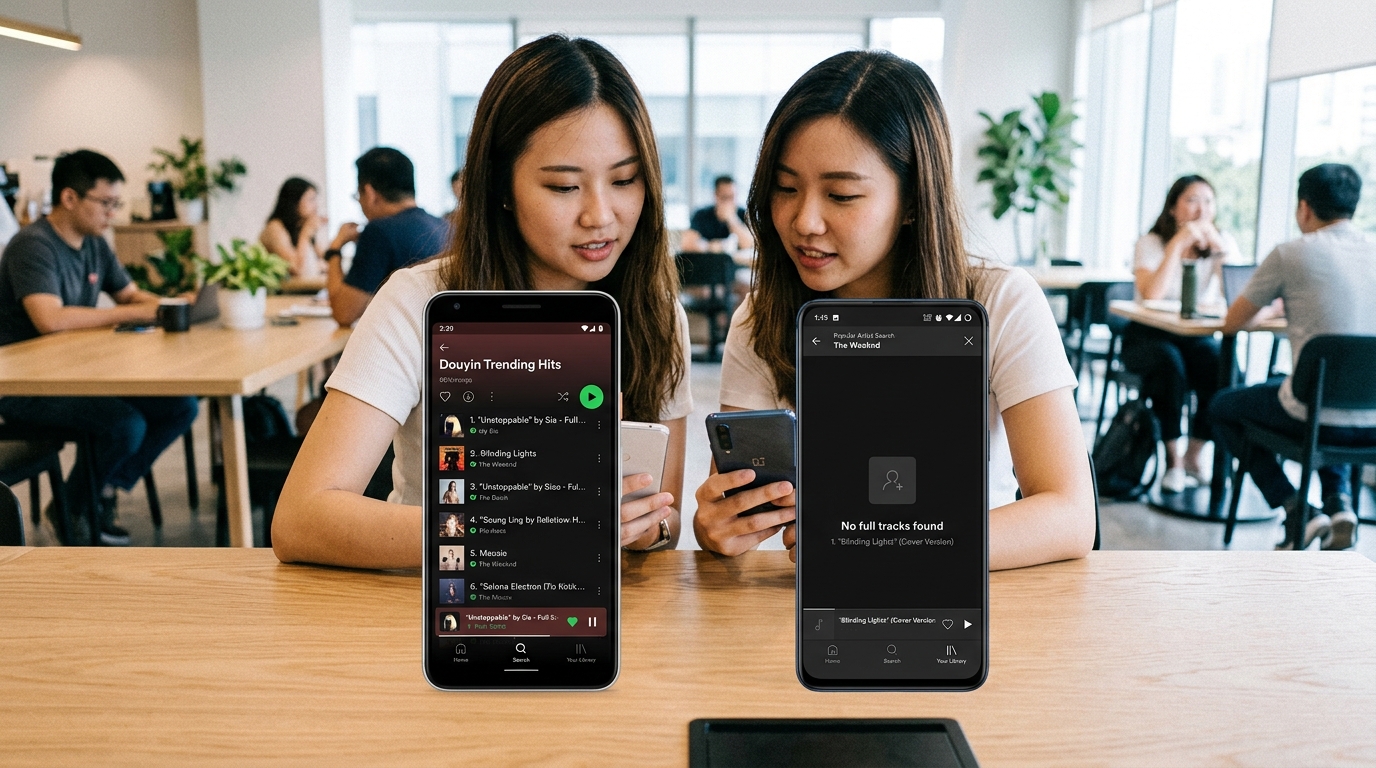 汽水音乐曲库和版权覆盖实测对比