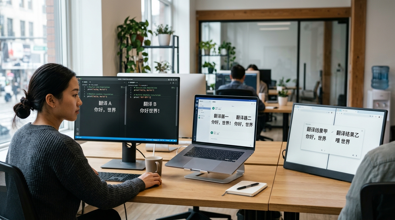 hello word翻译器三种含义对比图