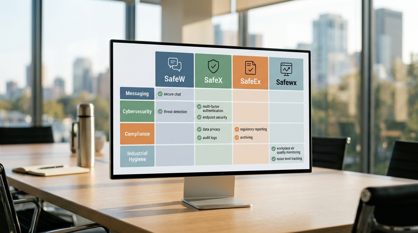 safew下载与同名SafeX SafeEx Safewx产品区别对比表