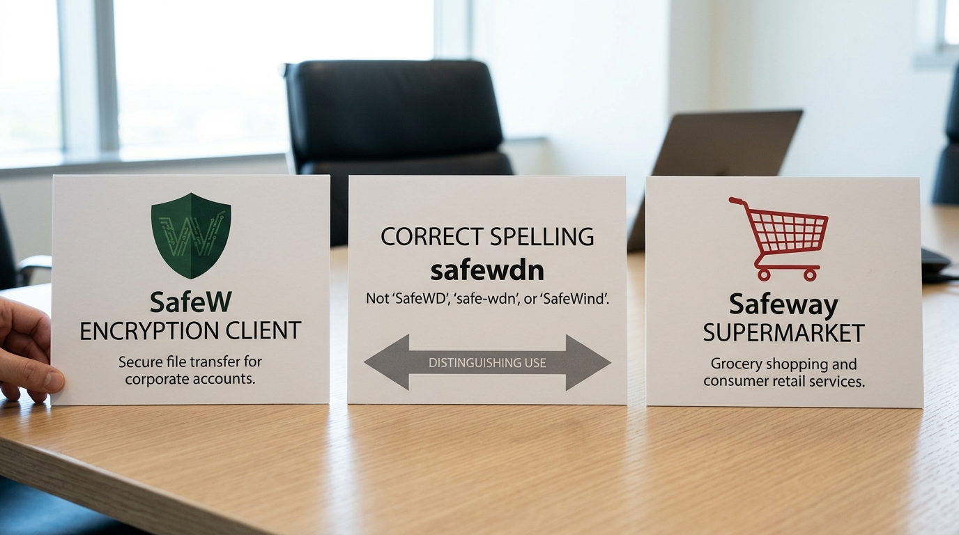 safew电脑版与safew、safeway三者区别对比图