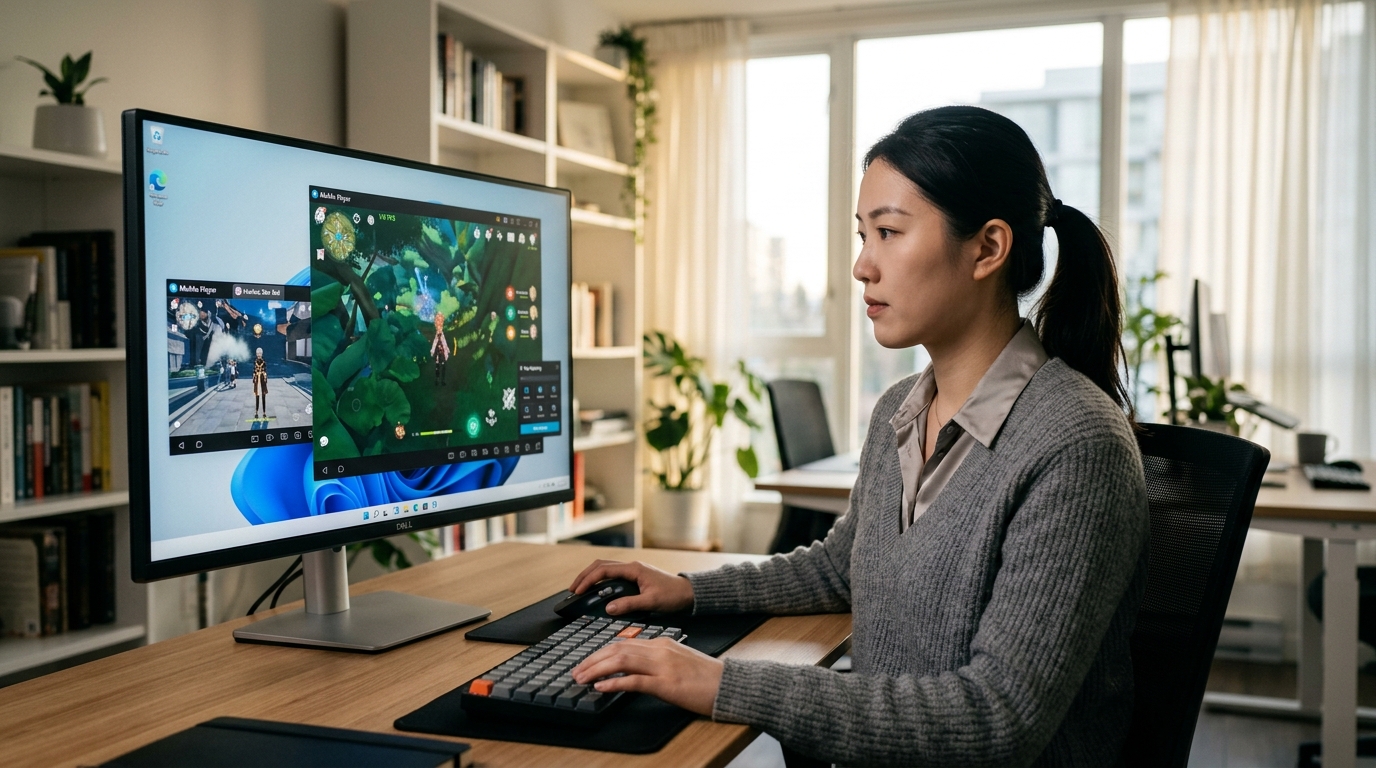 mumu模拟器电脑版在Windows上运行安卓手游界面